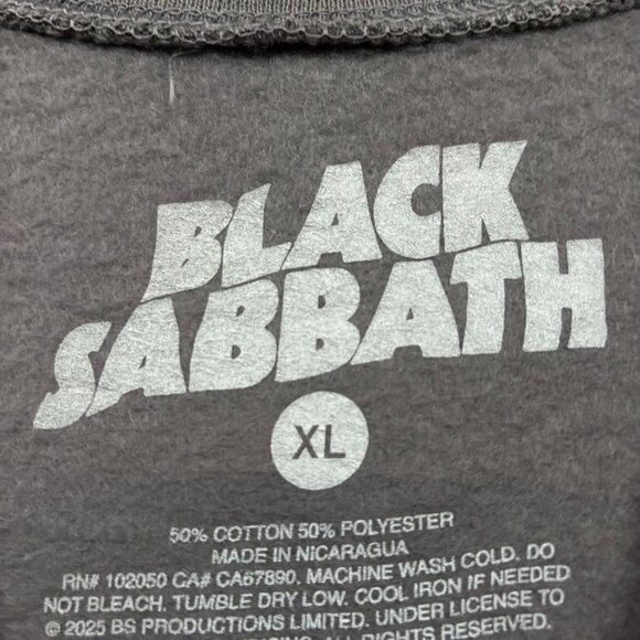 Black Sabbath Never Say Die Heavy Metal Crewneck Sweater XL - Picture 4 of 4